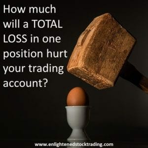 Killer stock trading mistakes—account getting hammered by a sudden adverse move in one stock