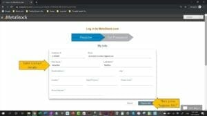 Complete your account