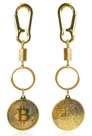 'bitcoin keychain'