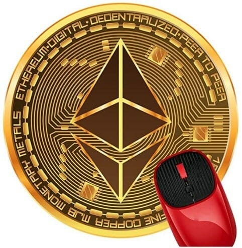 Ethereum mouse pad