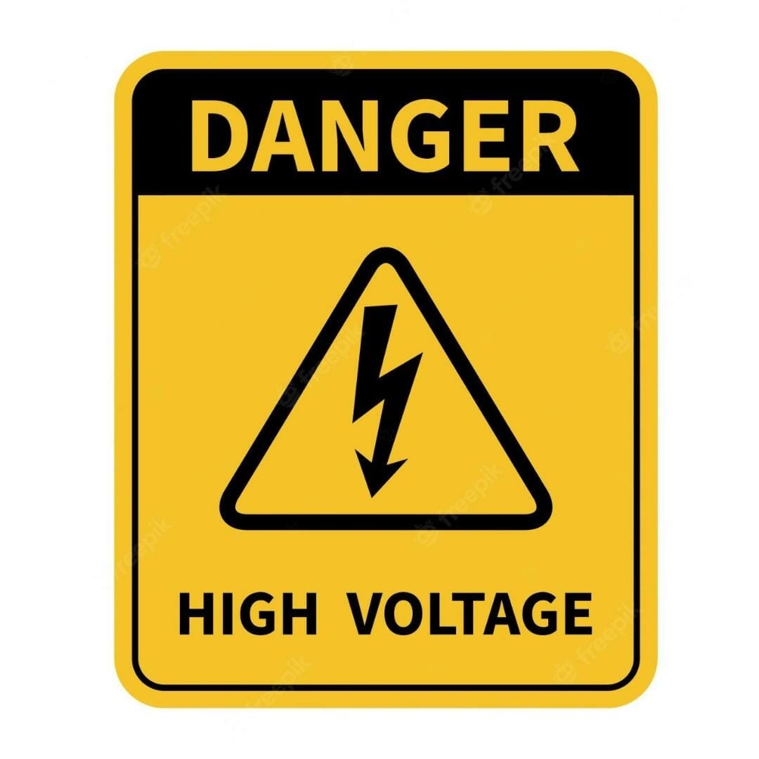 Trader warning signs - high voltage (market volatility)
