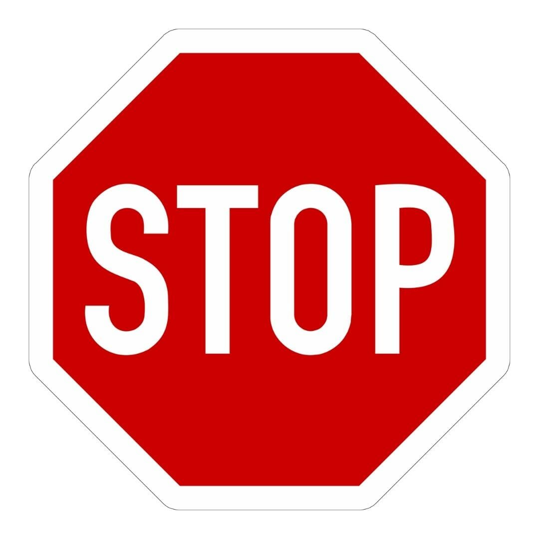 Trader warning signs - stop (mistakes)