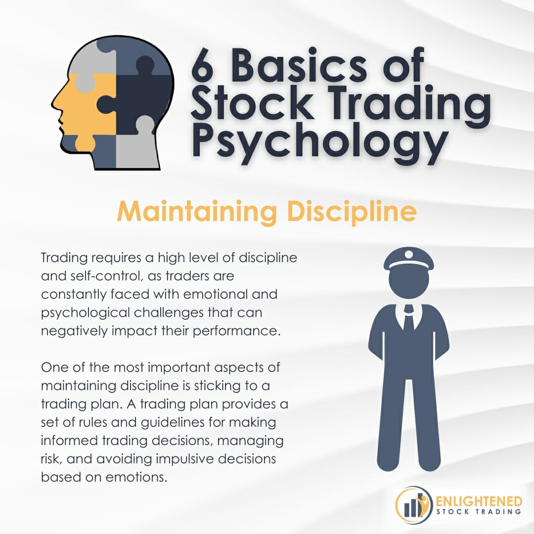 6 basics of stock trading psychology - maintaining discipline