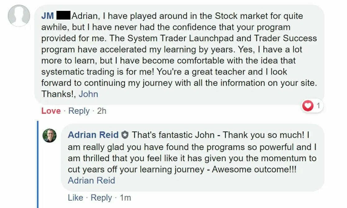 John-mc-testimonial-for-system-trader-launchpad-and-trader-success-system