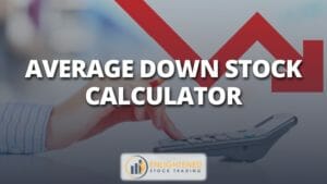Average down stock calculator