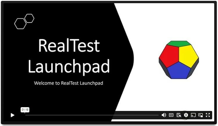 Realtest launchpad