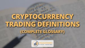 Cryptocurrency trading definitions