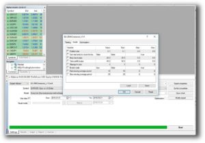 Metatrader-4 - backtesting interface