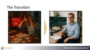 Systematic trading. End the struggle. Presentation slide 16