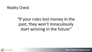Systematic trading. End the struggle. Presentation slide 24