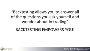 Systematic trading. End the struggle. Presentation slide 26