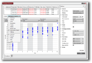 Ninjatrader - optimization graph
