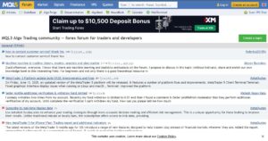 Metatrader 5 - forum